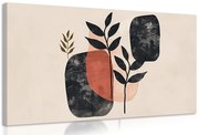Картина на платно – Japandi натюрморт с листа