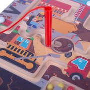 Bigjigs - Магнитен лабиринт - На строителната площадка 34009