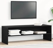862391 vidaXL ТВ шкаф Черен дъб 120x40x40 cm Инженерна дървесина