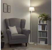 Brilagi - LED подова лампа CERIA 1xE27/40W/230V Ø 25 cm сива/бяла