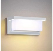 Brilagi - LED Екстериорен аплик BRICKY LED/12W/230V бял IP54