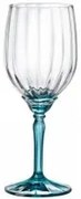 Bormioli Rocco - Стъклена чаша за бяло вино, 380мл, FLORIAN BLUE-(1.99418)