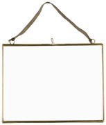 Метална рамка висяща в златисто 20x15 cm – Rex London