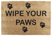 Изтривалка от кокосови влакна 40x60 cm Wipe Your Paws – Artsy Doormats