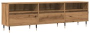 857186 vidaXL ТВ шкаф Artisan Oak 150x30x44,5 cm Инженерна дървесина