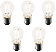Комплект от 5 смарт E27 LED крушки P45 4.5W 470 lm 1800-4000K