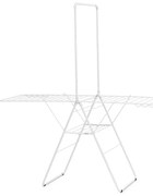 Сушилник за дрехи Brabantia Hangon 1004170, 25 м, 8 закачалки, Заключване за деца, Допълнителен прът, Бял