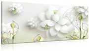 Картина на платно – Абстрактни цветя