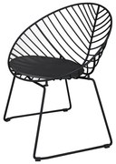 Комплект от 2 черни градински стола Coco - Bonami Selection