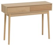Конзолна маса в естествен цвят 30x100 cm Iona – Casa Selección