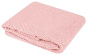 KIKKA BOO Плетено памучно одеяло DREAM BIG PINK