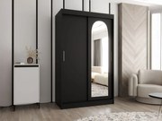 Гардероб Selfie 120 плъзгащ-Черно