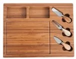 Horecano - Комплект дървена дъска с ножове за сирена А-188 CN-(5474)