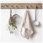 Ленена кърпа за съдове 45x65 cm Natural White Stripes – Linen Tales