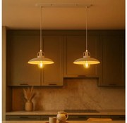 Brilagi - LED Пендел FLAMENGO 2xE27/60W/230V бял