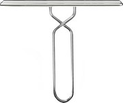 Mexen уред за отстраняване на вода с дръжка, хром - 79942-26