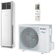 Колонен климатик Gree GVH55ALXM-M6DNC7A, 55000 BTU, 105 м2, Трифазен, А++/А+, Wi-Fi, R-32, Бял