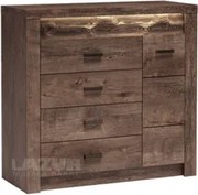 Комод Индианаполис с 1 врати и 4 чекмеджета