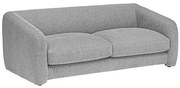 Триместен разтегателен диван atmosphera Guppy, 198x98x73 cm - Сив