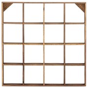 Двуетажен рафт от рециклирана дървесина в естествен цвят Tilo - Bloomingville