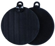 WENKO 55030100 - Кухненска гъба BLACK OUTDOOR KITCHEN 12x1,2 см, черна