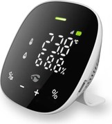 Nedis WIFISA20CBK-Интелигентен монитор за качество на въздуха с LED дисплей SmartLife Wi-Fi