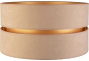 Duolla - Универсален абажур DUO E27 Ø 40 см бежов/златист