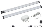 Eglo 94691 - К-кт 2бр. LED лампи за мебели със сензор VENDRES 1xLED/3W/230V