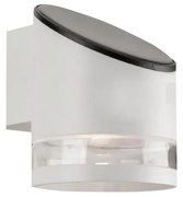 LED Екстериорен соларен аплик LED/1W/3,7V 3000K IP54 бял