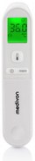 Безконтактен термометър Medivon Timi Smart Verona, Инфрачервен, За деца, Измерване за 1 секунда, Памет, Цветова индикация, LCD, Звук, Лазер, Бял