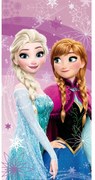 Памучна детска кърпа 70x140 cm Frozen "Pink-purple" – Jerry Fabrics