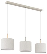 Globo 15968-3H - Полилей на кабел DELEON 3xE27/40W/230V