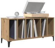 857170 vidaXL Шкаф за плочи Artisan Oak 100x38x48 cm Инженерна дървесина