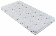 KIKKA BOO Матрак FANTASIA PLUS 60/120/8 см STARS GREY