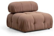 1-местен диван Bubble O1 - кафяв Bouclette кафяв
