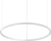 Ideal Lux - LED Димируем пендел ORACLE S LED/40W/230V 4000K Ø 70 см бял