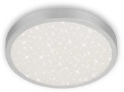 Briloner 3071-014 - LED Плафониера RUNA LED/24W/230V сребрист