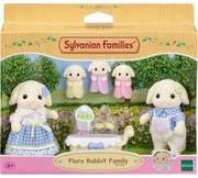 Аксесоари за Къща на Кукли Sylvanian Families 5735 Flora Rabbit family