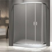 Душ кабина ICS 839L NEW EASY ASSEMBLE, Inter Ceramic, с корито, 85x120x194см, 4мм