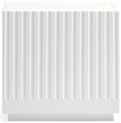 Бяло нощно шкафче Doric - Teulat