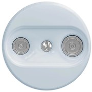 Kliklap - Ретро TV+R участник гнездо (продължително), без рамка, синьо