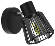 Prezent 27516 - Спот аплик PONTEO 1xE27/40W/230V черен