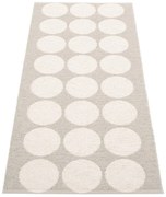 Бежова и кремава пътека за открито и закрито 70x160 cm Hugo Linen Vanilla – Pappelina