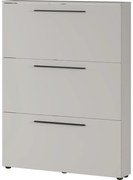 Сив и бежов шкаф за обувки с панти Utah - Germania