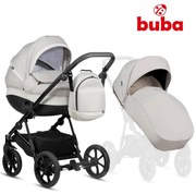 Бебешка количка 2в1 Zaza 2 BUBA - Cream