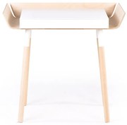 Бяло бюро с 1 чекмедже Бюро My Writing - EMKO