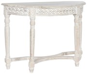 Console Home ESPRIT Бял Дърво манго 114,3 x 38,1 x 82 cm