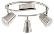 Eglo 75219 - LED точково осветително тяло TRAVALE 3xGU10/3W/230V матов хром