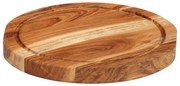 Sonata H Дъска за рязане Ø25x2,5 см акация масив