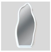 Огледало 120x50 см бял